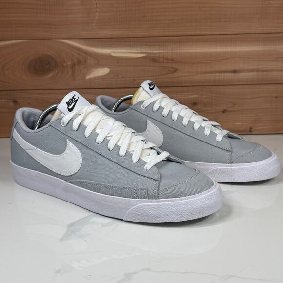 Nike Blazer Low Platform Sneakers Men's Casual Shoes Gray Sneakers Size 11.5 - Picture 5 of 16